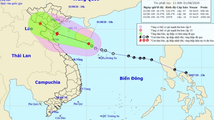 Áp thấp nhiệt đới di chuyển nhanh có thể thành bão, cảnh báo mưa lớn